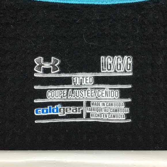 Under Armour ColdGear Base 2.0 long sleeve quarter zip pullover L - Picture 5 of 13